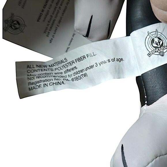 Vintage 1997 Looney Tunes Sylvester Cat Vinyl Plush 8" Window Suction Cup Toy - Picture 6 of 7